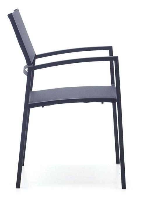 Abbildung arm chair Toni Seitenansicht