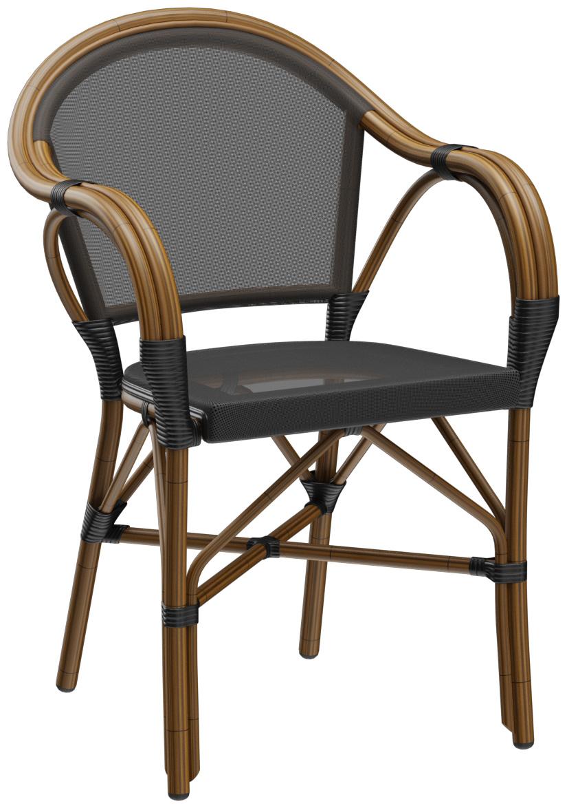 Abbildung arm chair Malou Schrägansicht