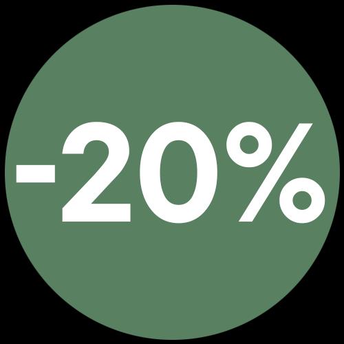 20% de réduction avec le code SUMMER20