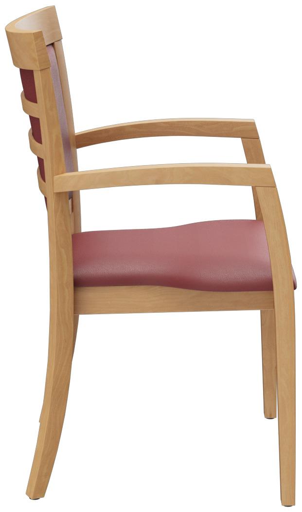 Abbildung arm chair Mily Seitenansicht