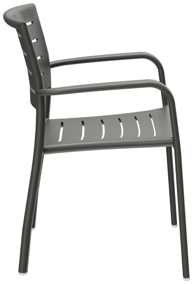 Abbildung arm chair Helke Seitenansicht