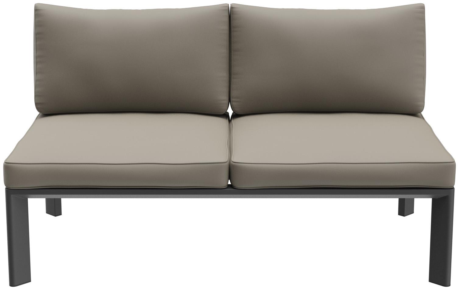 Abbildung 2-Sitzer-Element Lorcan Vorderansicht
