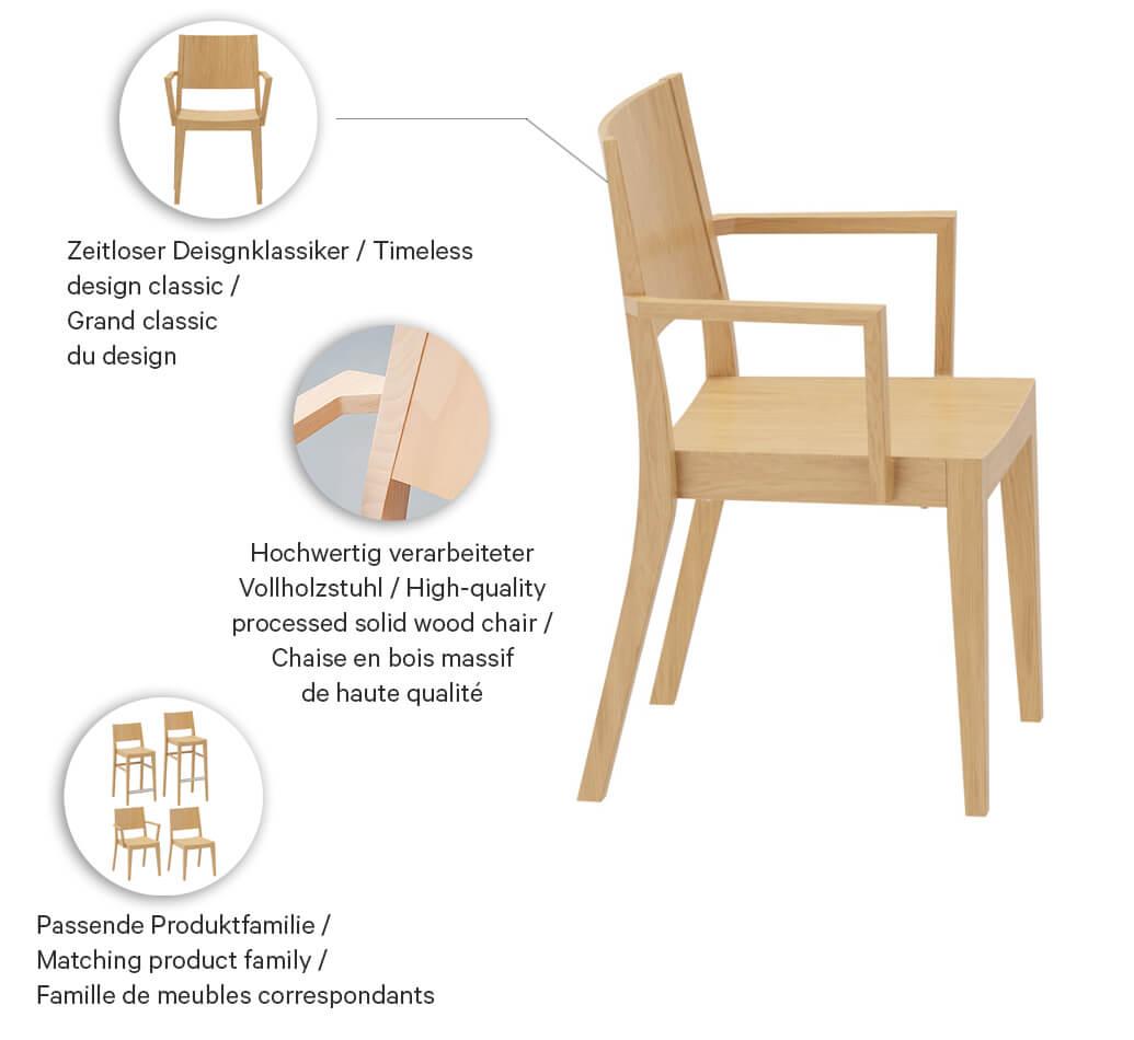Abbildung arm chair Quin