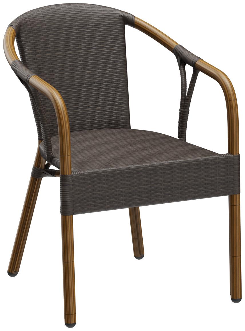 Abbildung arm chair Malva Schrägansicht