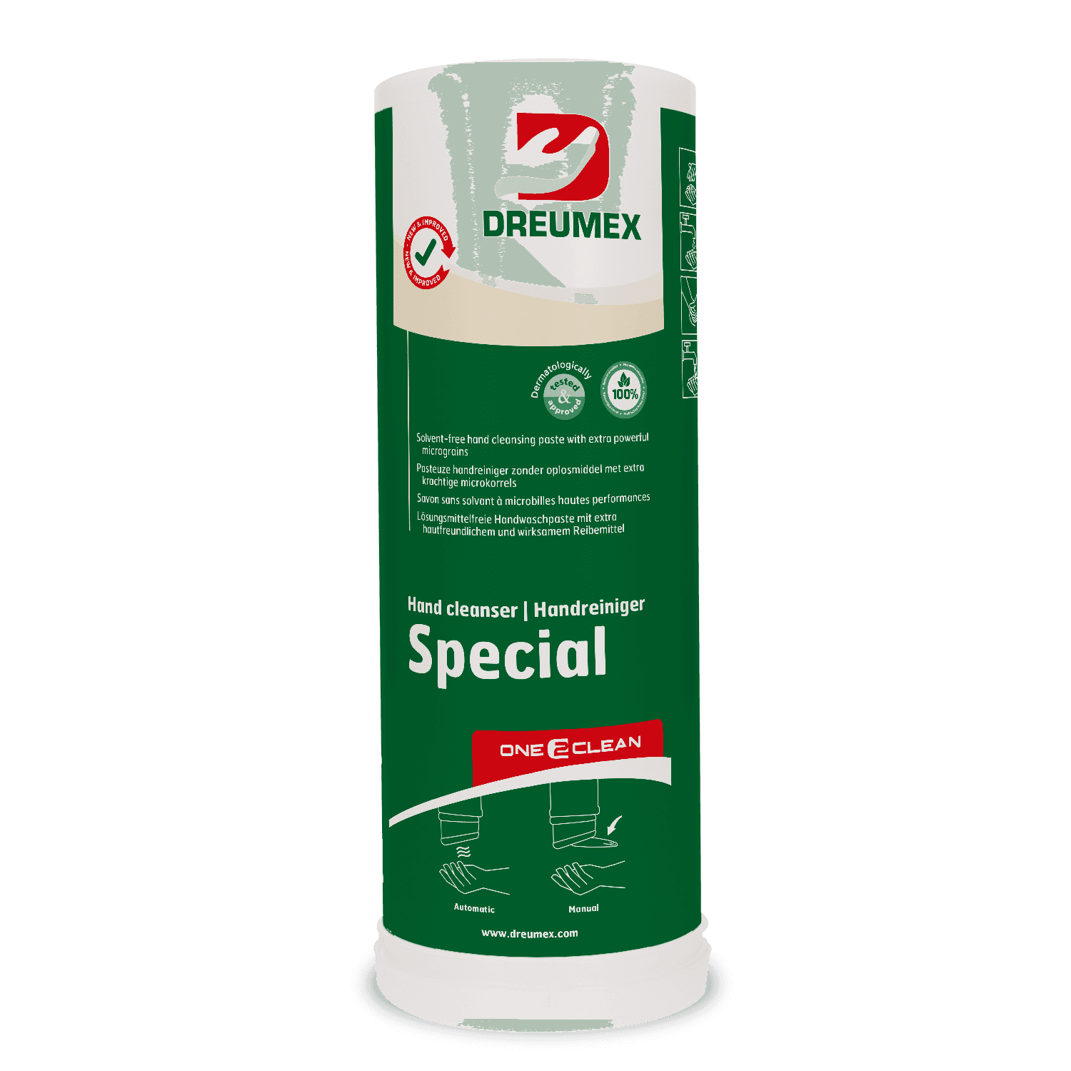 Dreumex Special Handreinigerpaste 2,8 kg Patrone One2Clean