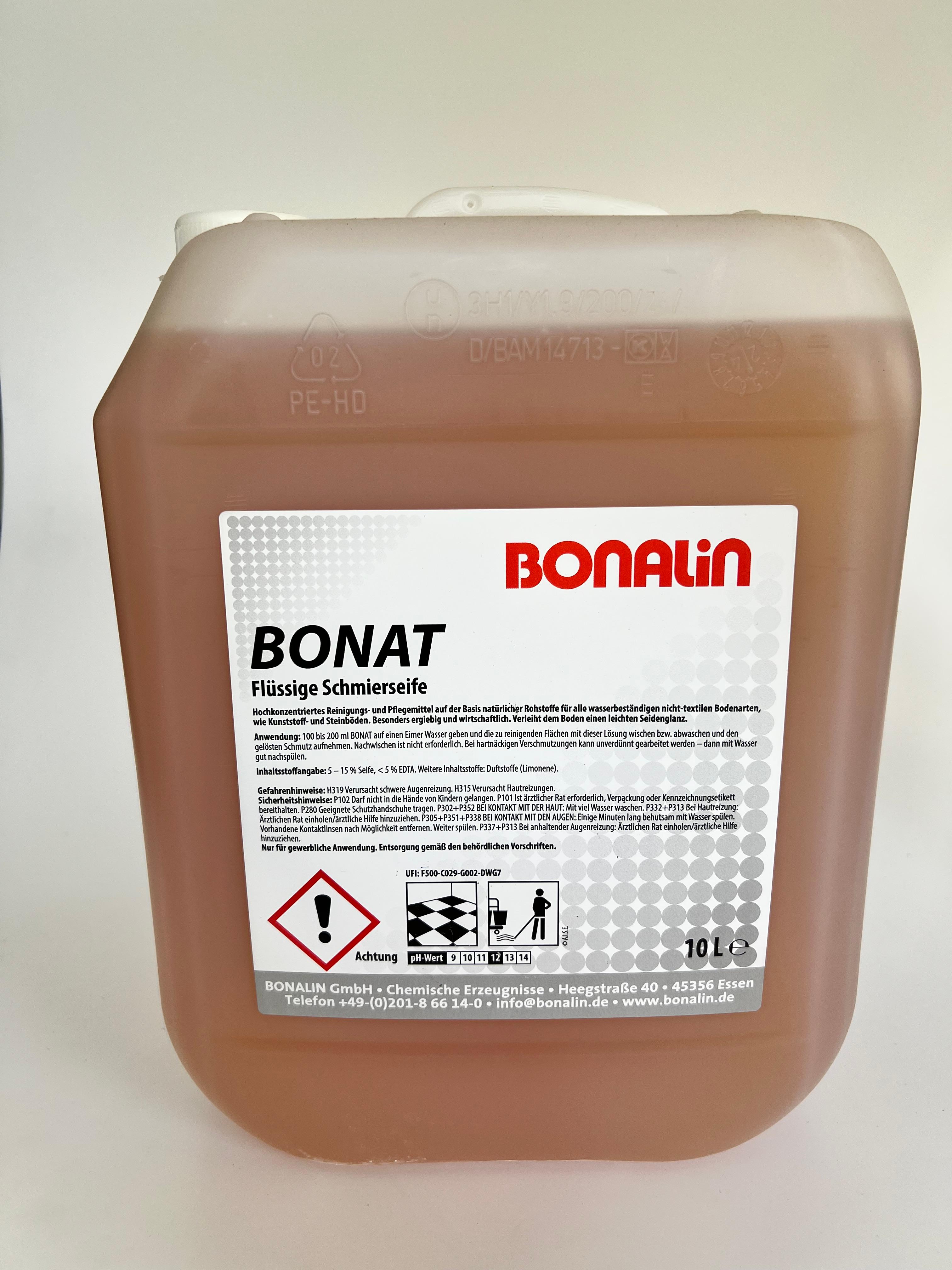 Bonalin Schmierseife Bonat Gold 10 Liter Bonalin Schmierseife Bonat Gold 10 Liter