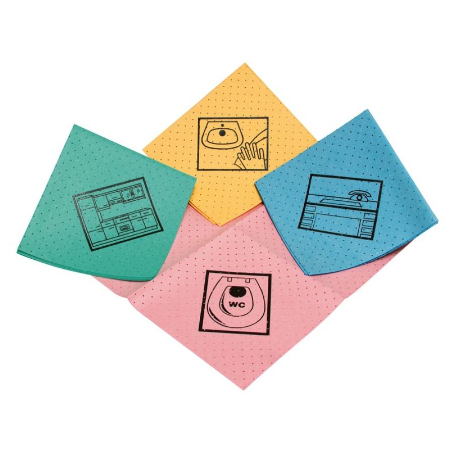 Meiko - Feuchtwischtuch mit Piktogramm WC / Büro / Küche / Bad Meiko - Feuchtwischtuch mit Piktogramm WC / Büro / Küche / Bad