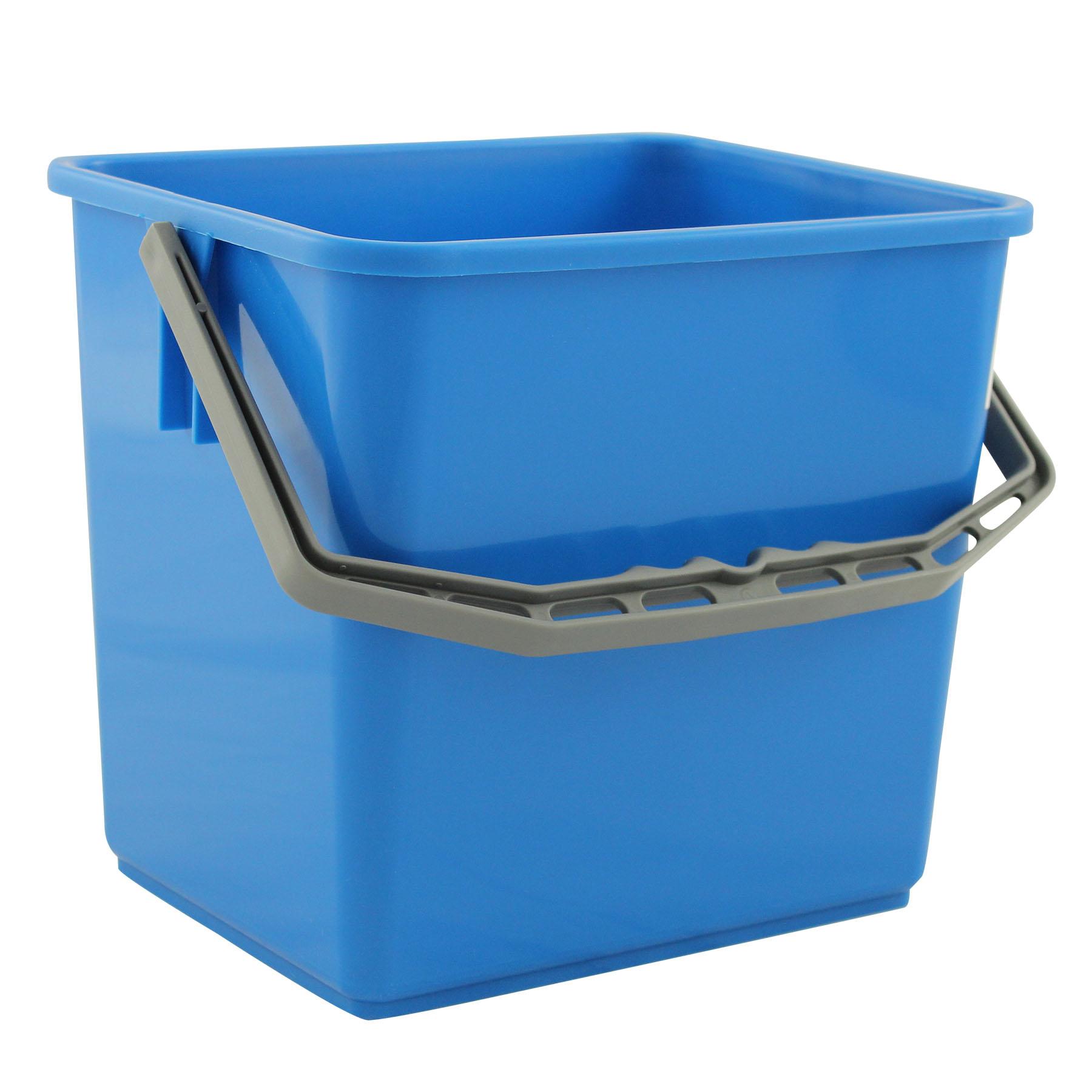 Putzeimer 6 Liter Rot / Blau