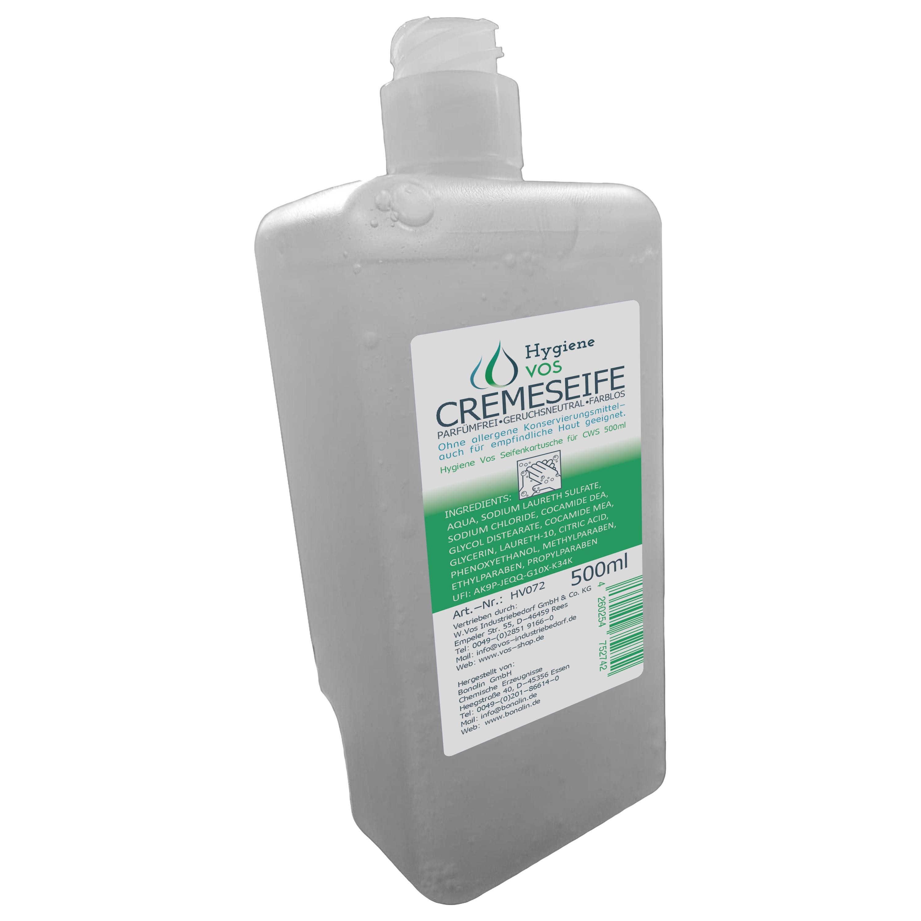 Hygiene Vos - Seifenkartusche für CWS 500ml