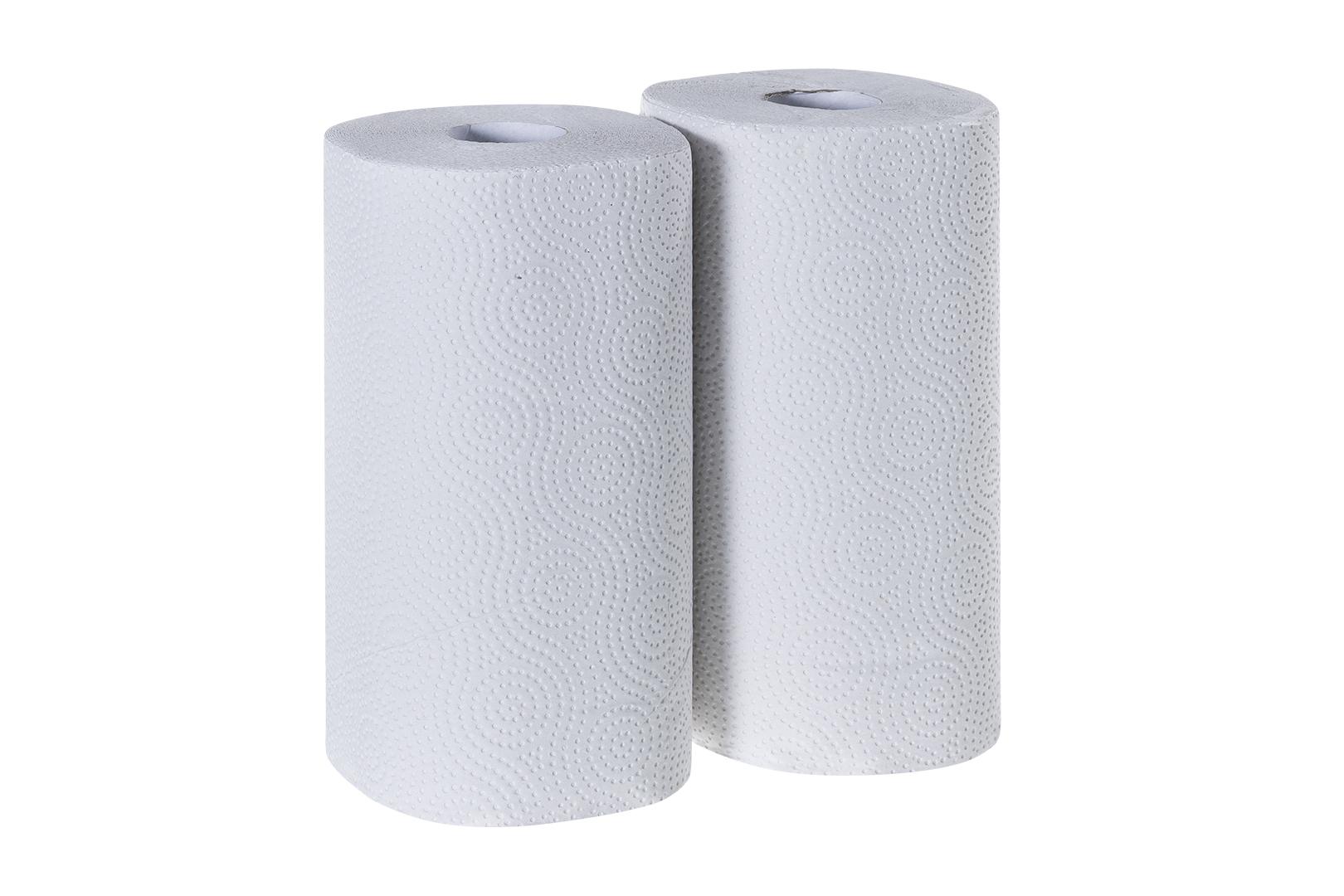 Huchtemeier - Green Hygiene - KARLA Küchenrolle 3-lagig 18 x 2 Rollen á 100 Blatt: Umweltbewusst reinigen und trocknen