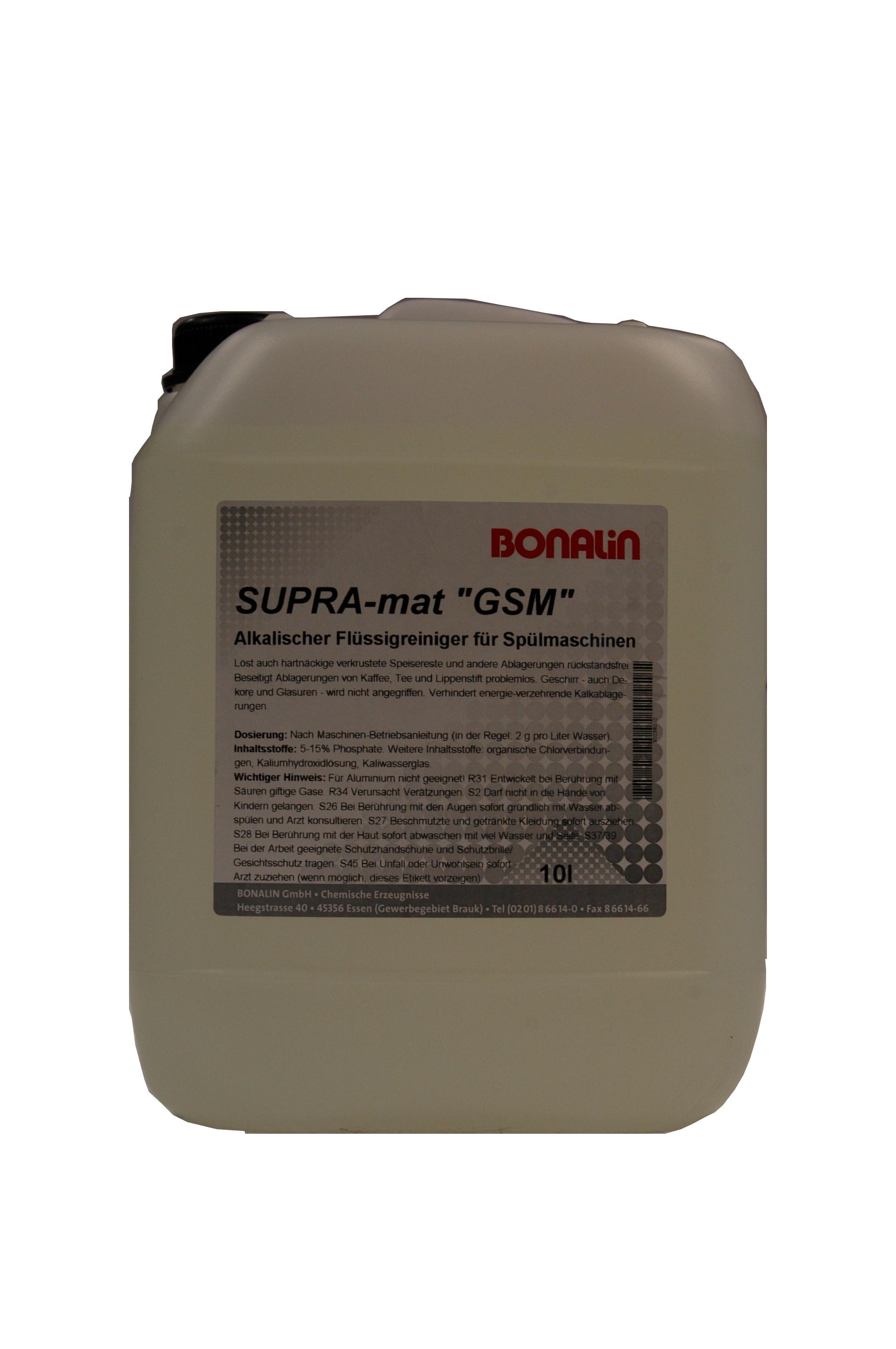 BO0150 Hygiene Vos - flüssig Geschirrreiniger mit Chlor 10 Liter