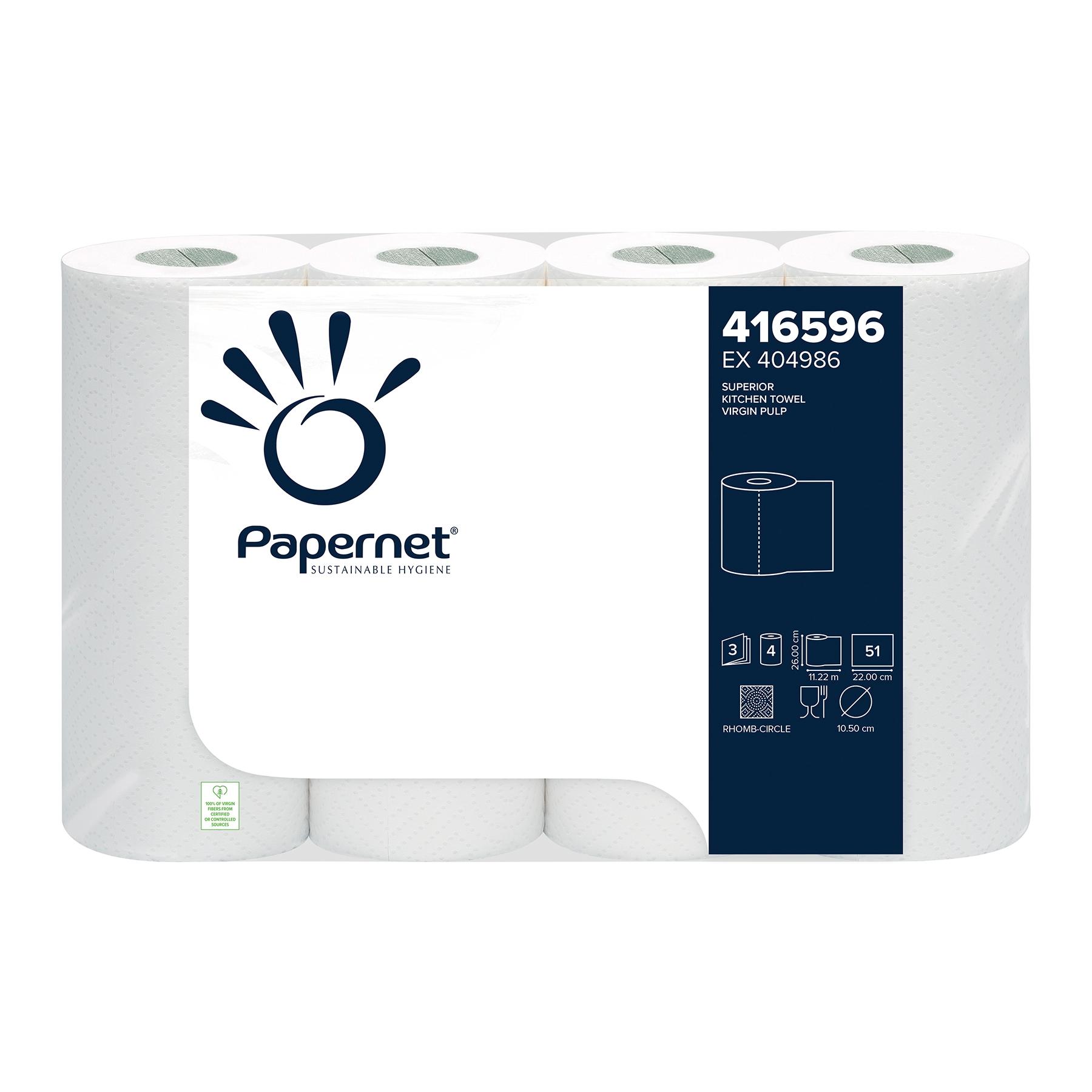 Papernet - Küchenrolle 3-lagig 