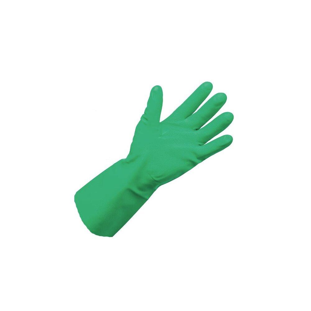 Nitril-Gummihandschuh grün Gr. S/M/L/XL Nitril-Gummihandschuh grün Gr. S/M/L/XL