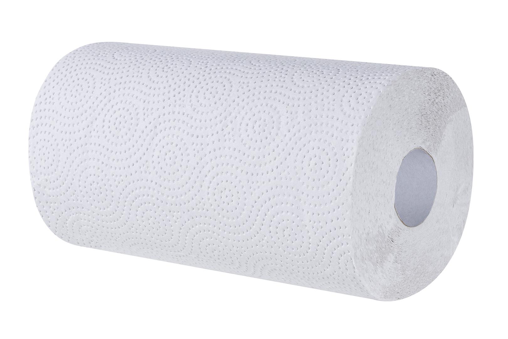 Huchtemeier - Green Hygiene - KAI-UWE Küchenrolle 3-lagig 12 Rollen á 100 Blatt: Nachhaltig, stark und zuverlässig