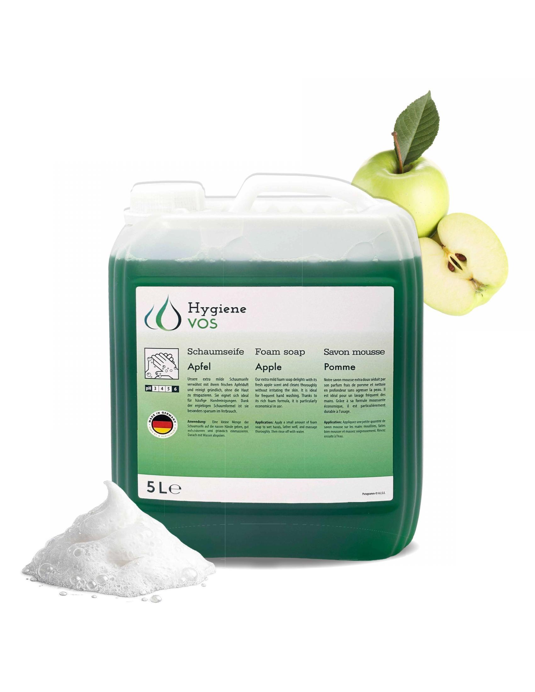 Hygiene VOS – Luxuriöse Schaumseife Apfel 5L