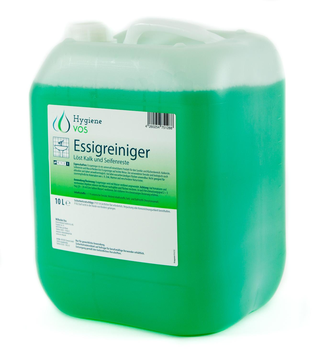 Hygiene Vos - Essigreiniger 5L / 10L