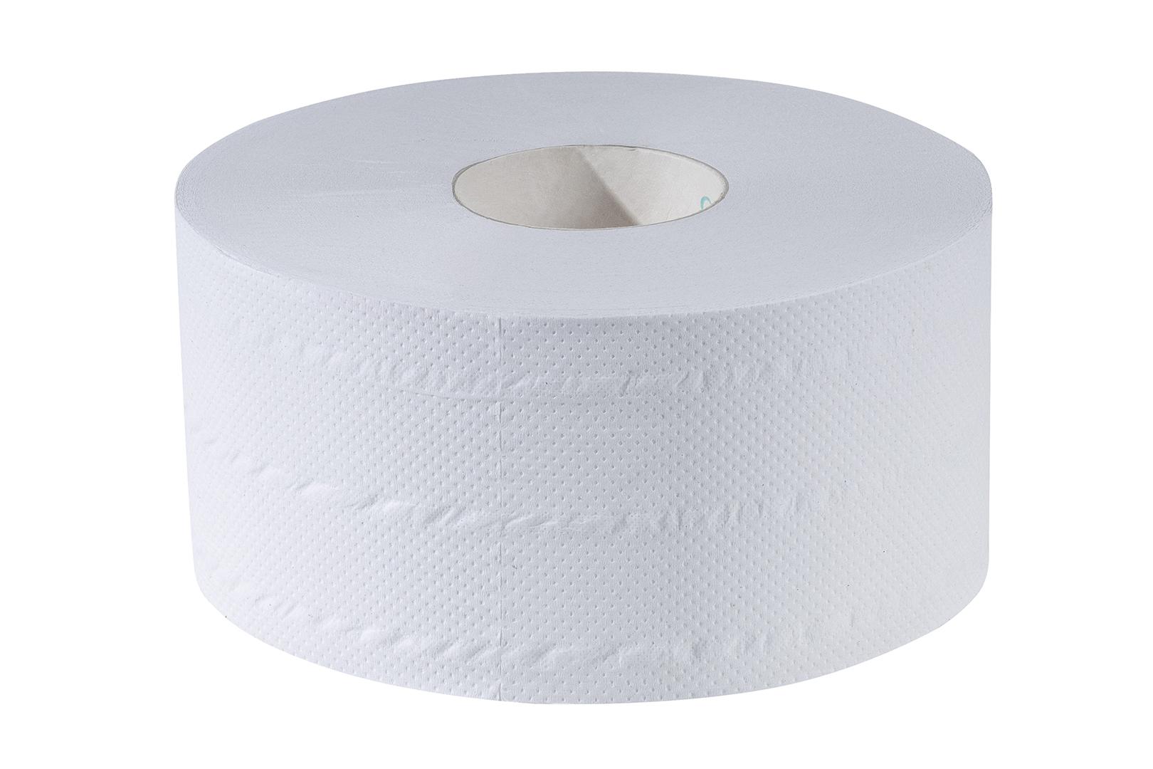 Huchtemeier - Green Hygiene - JUTTA-RENATE Toilettenpapier Mini-Jumbo 2-lagig 16 Rollen á 180m: Großes Engagement für eine saubere und nachhaltige Welt