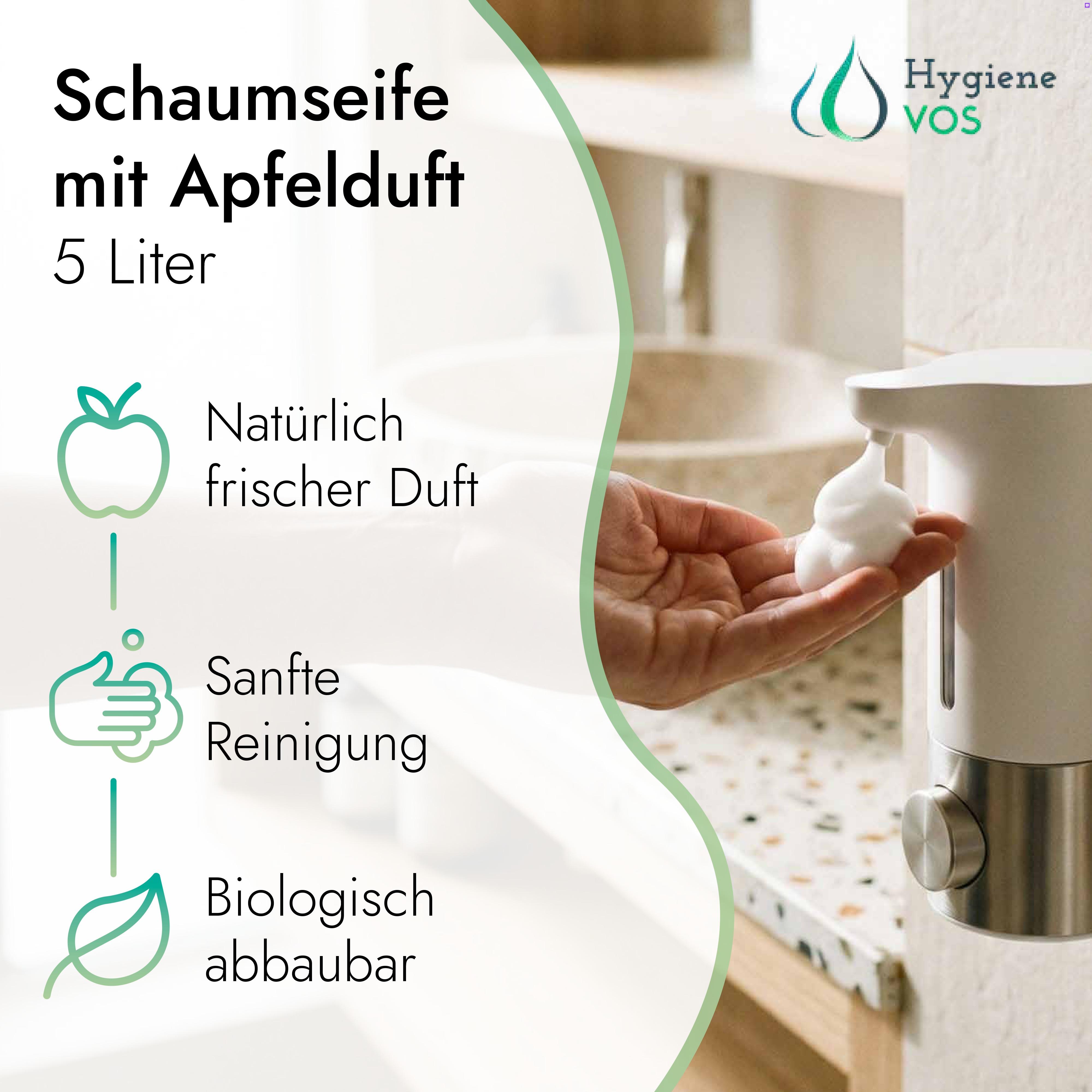 Hygiene VOS – Luxuriöse Schaumseife Apfel 5L
