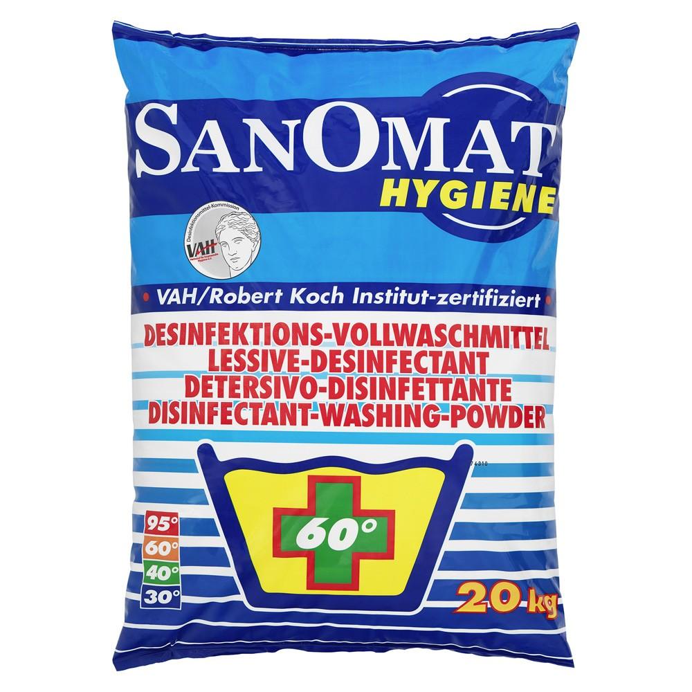 307194 Desinfektions-Waschmittel Sanomat 8 / 15 / 20kg Hygiene Vos Industriebedarf
