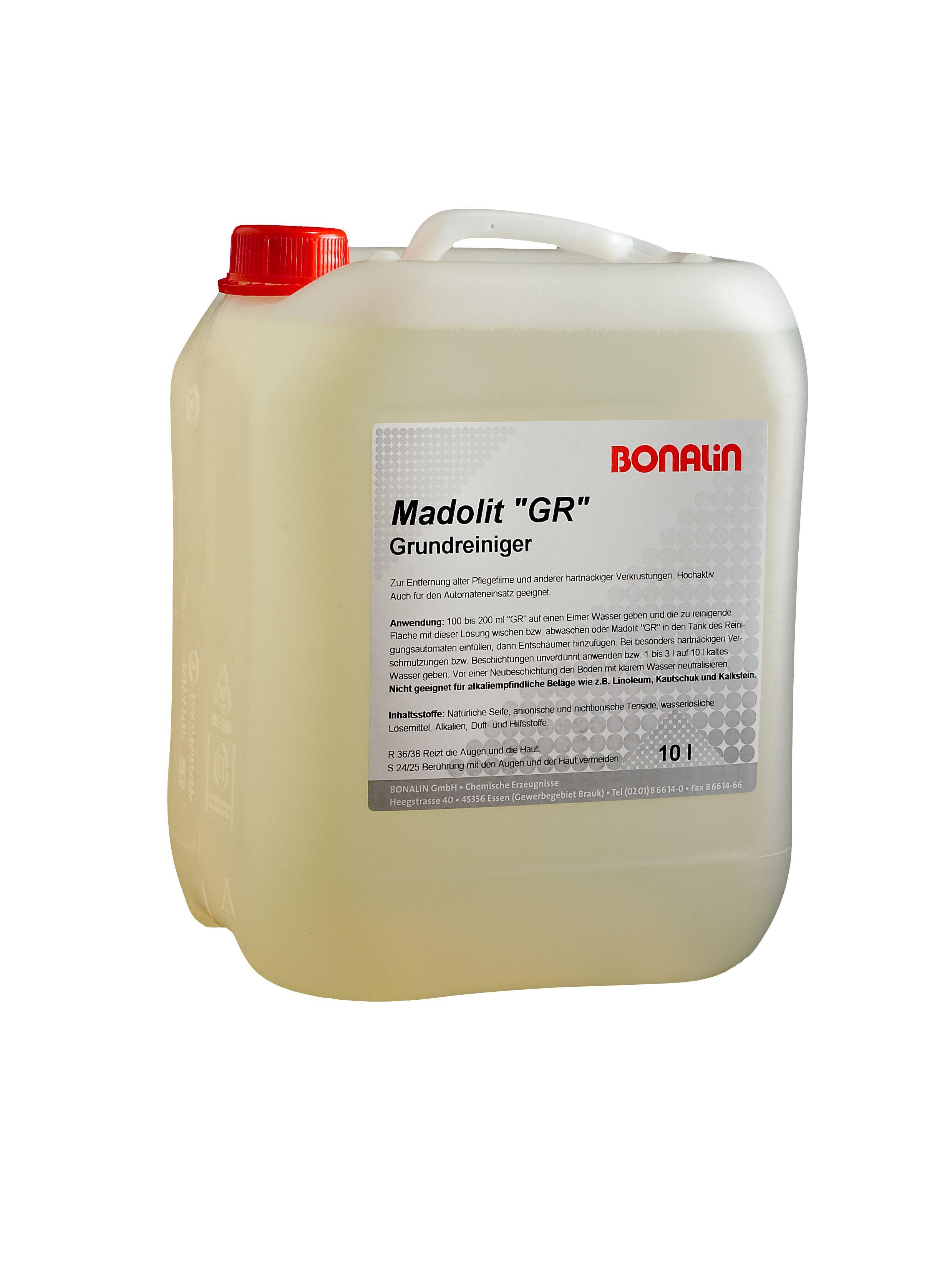BO0240583b69f05948f Bonalin - Madolit Grundreiniger GR 10 Liter / 1 Liter