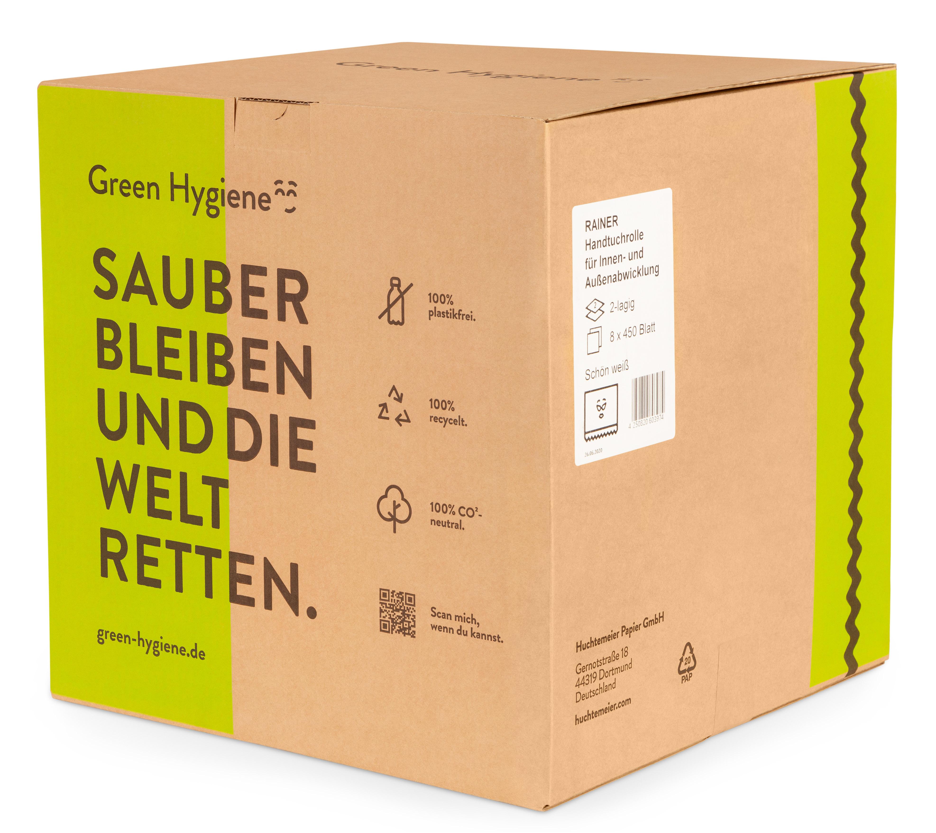 Green Hygiene - RAINER Handtuchrolle Hygiene Vos