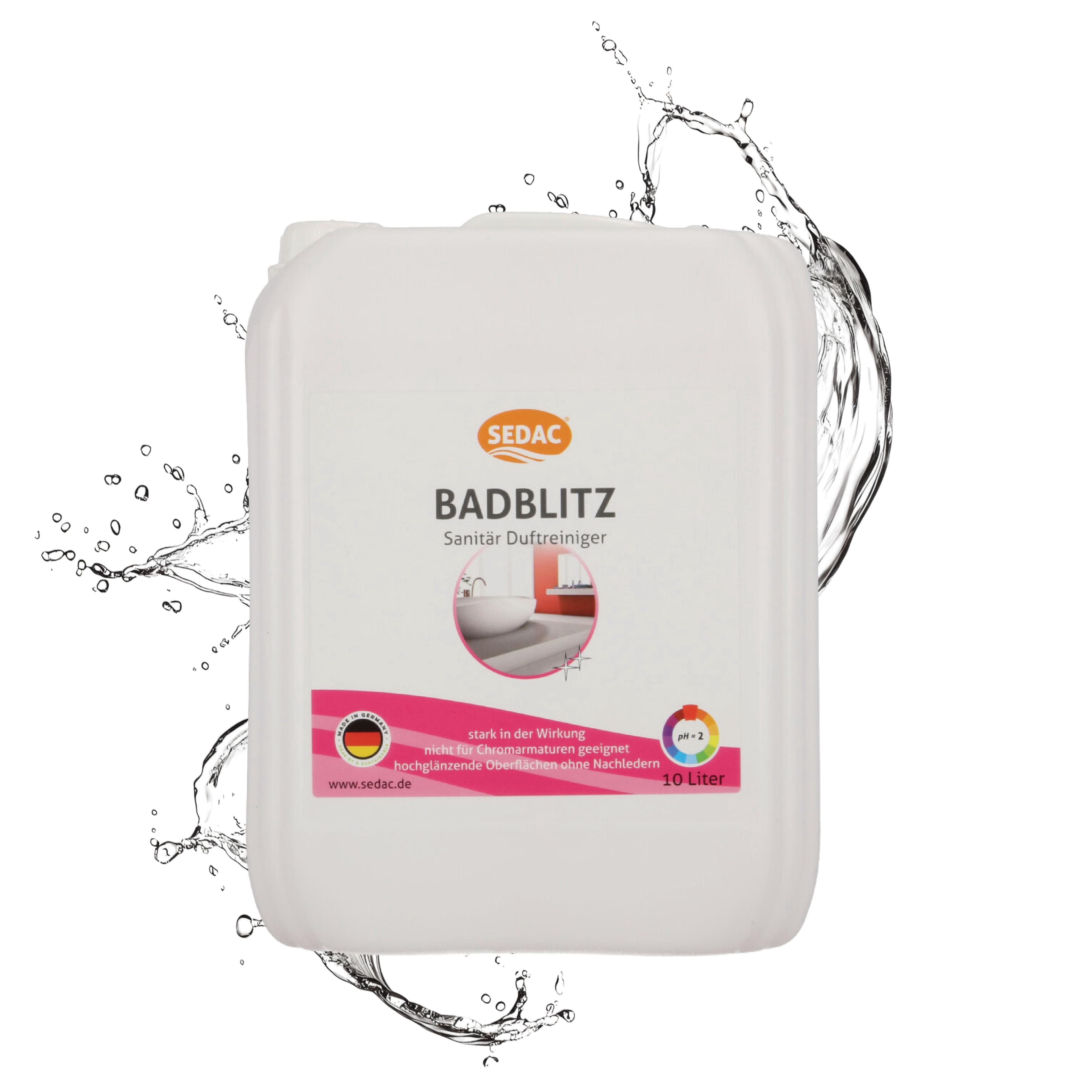 SEDAC  Badblitz Sanitär Duftreiniger 10 Liter