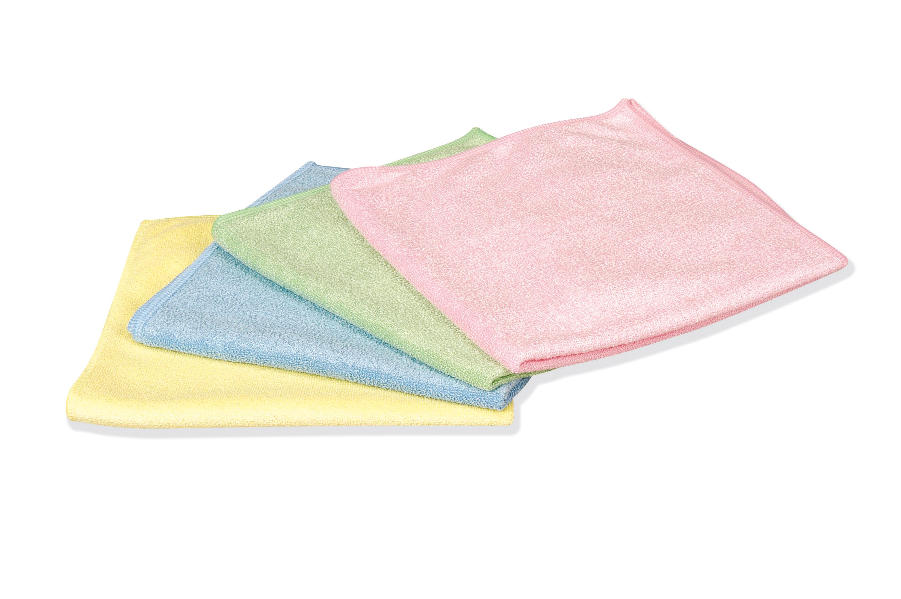 T07477 Elastisches Microfasertuch 40x40 cm – Vielseitiges Reinigungstuch für Haus, Auto und Elektrogeräte