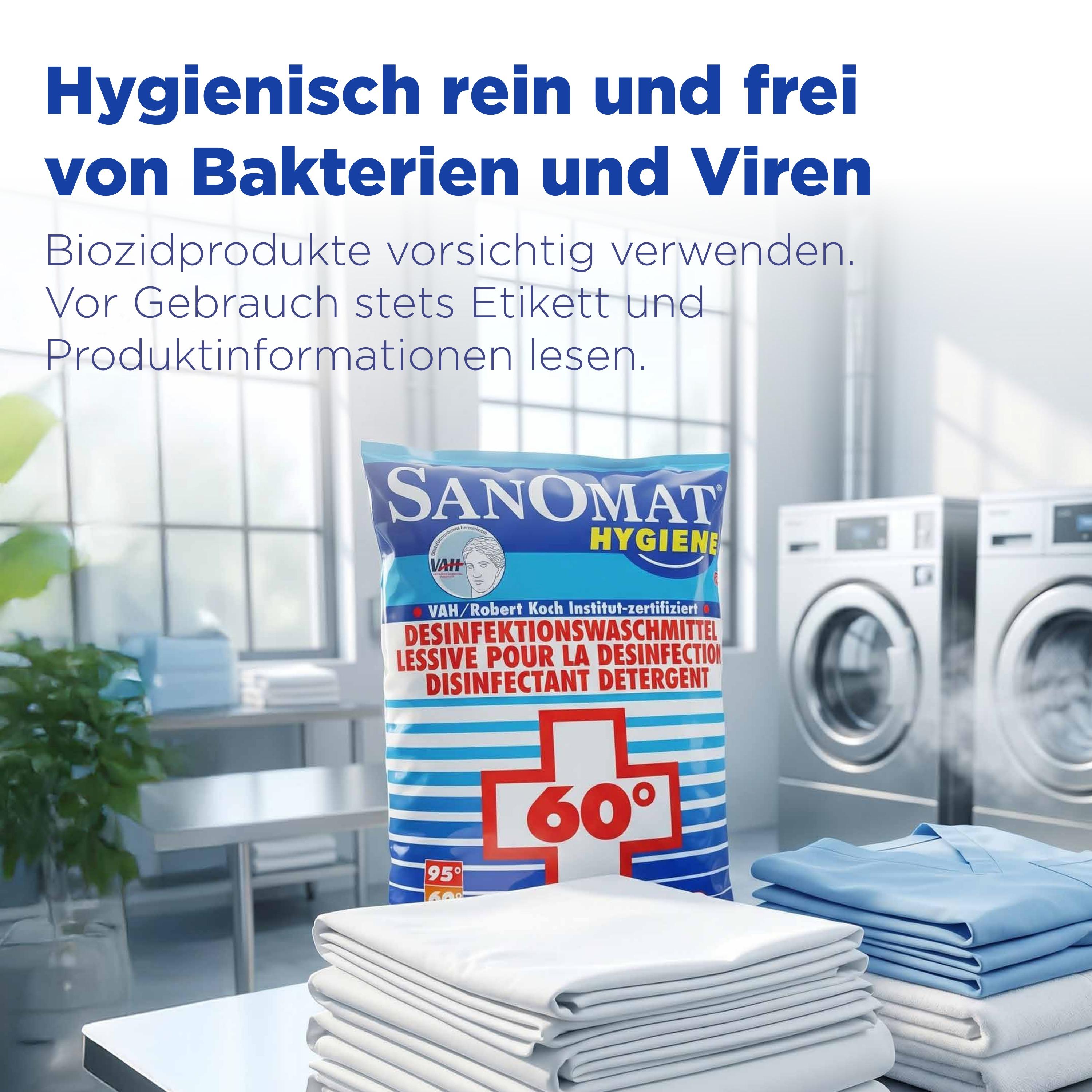 Desinfektions-Waschmittel Sanomat 8 kg