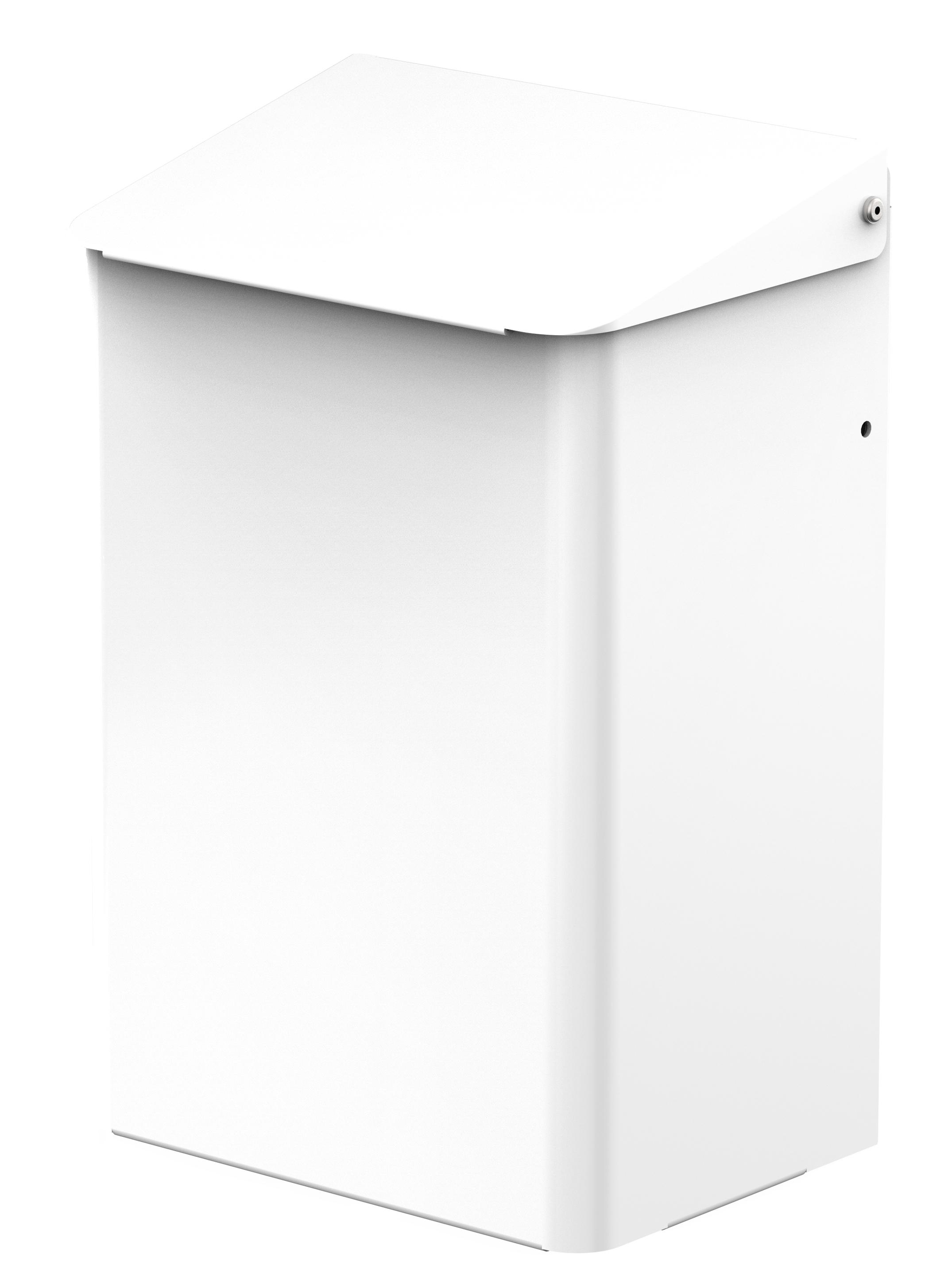 CWS MediLine Hygienebox 6 Liter alu-eloxiert/ Alu-weiß/ Edelstahl CWS MediLine Hygienebox 6 Liter alu-eloxiert/ Alu-weiß/ Edelstahl
