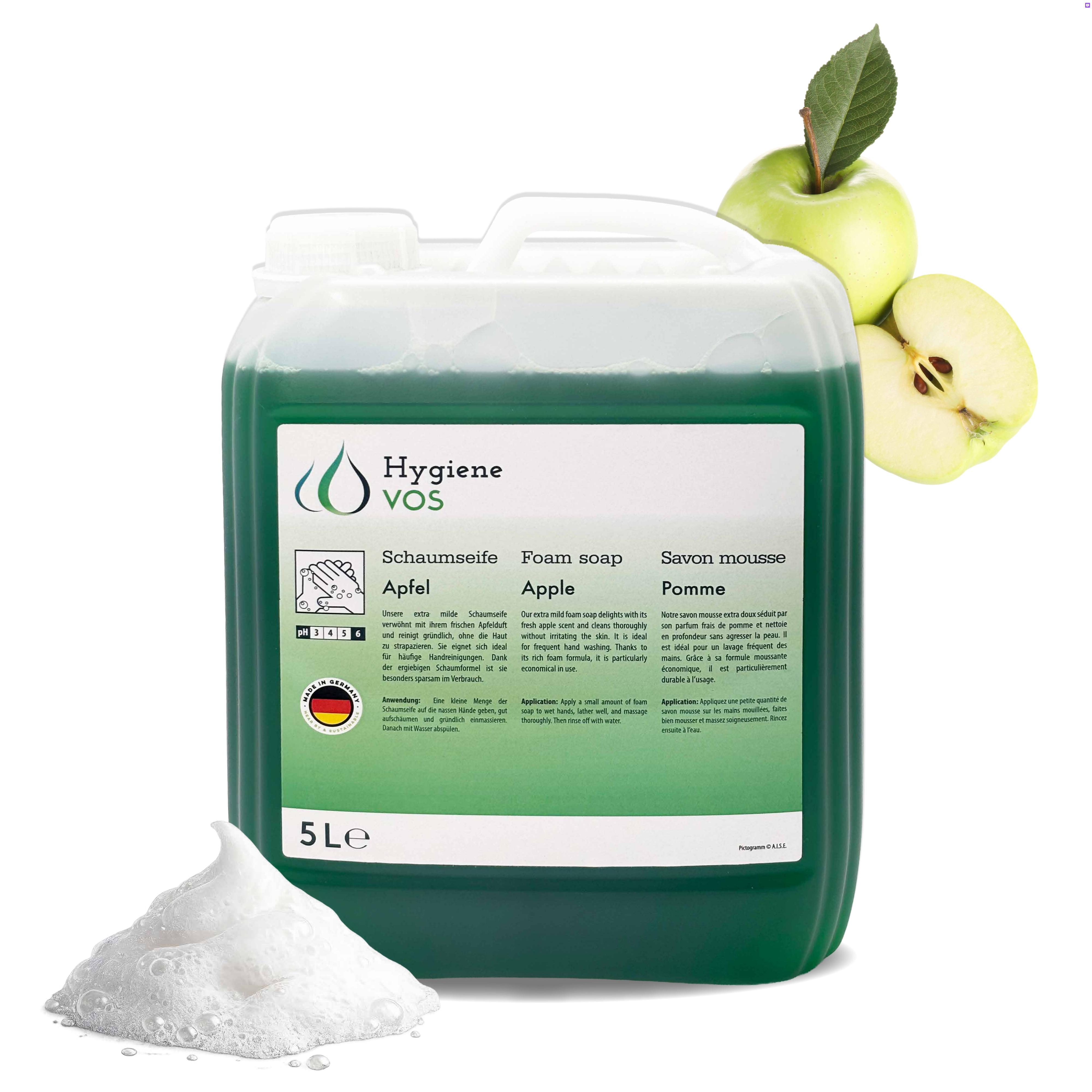 Hygiene VOS – Luxuriöse Schaumseife Apfel 5L