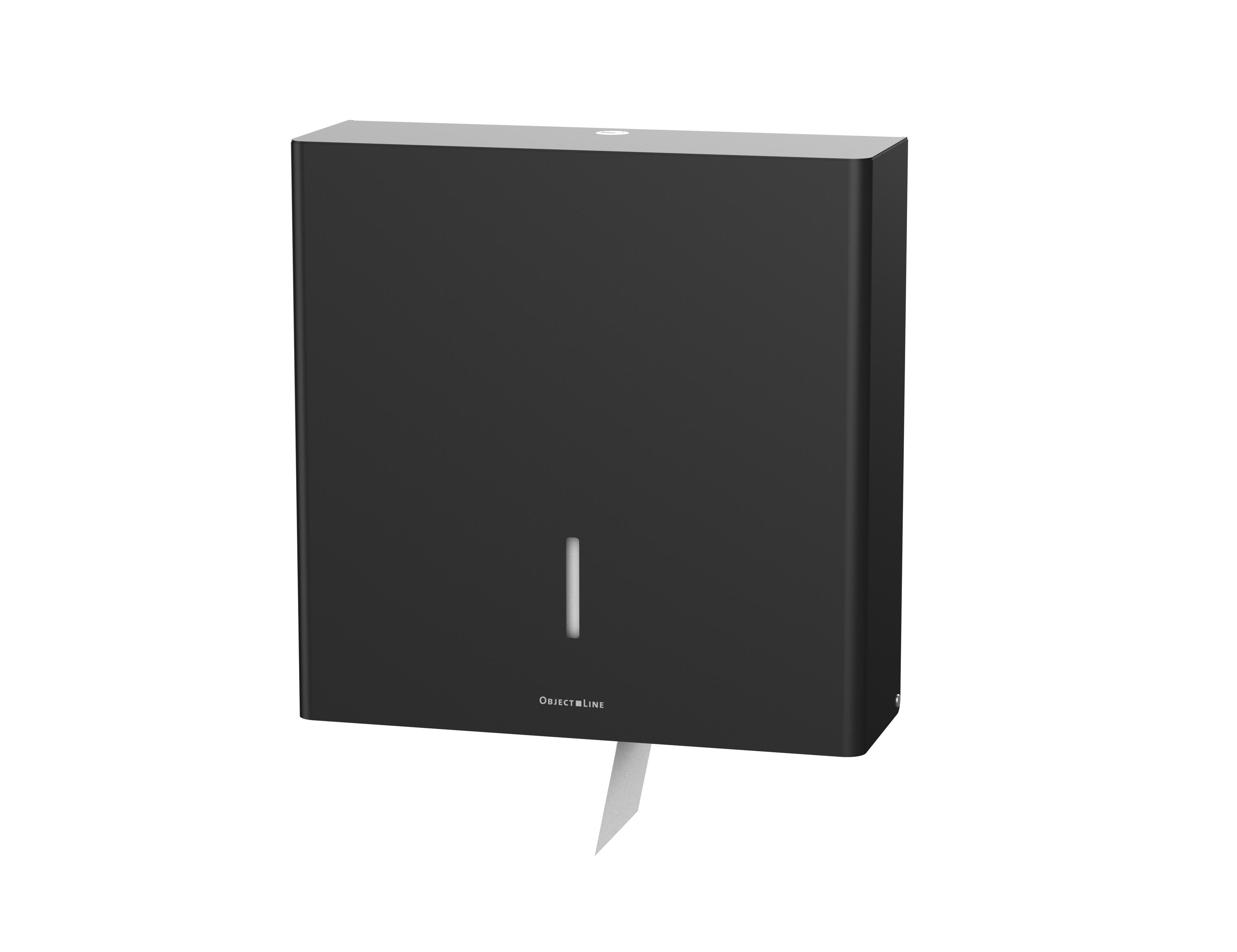 CWS ObjectLine Toilettenpapierspender Edelstahl/ Weiß/ Schwarz CWS ObjectLine Toilettenpapierspender Edelstahl/ Weiß/ Schwarz