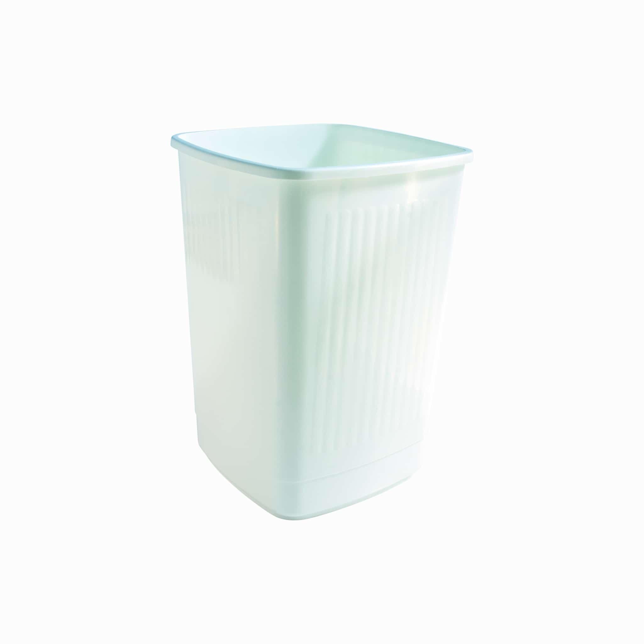 Bekaform Papierkorb 25 Liter weiß
