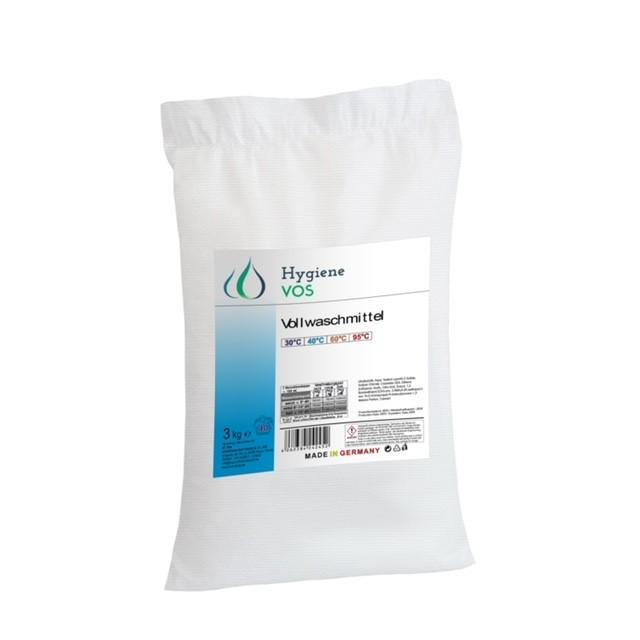 Hygiene VOS - Hochleistungs-Vollwaschmittel in 3kg/10kg/20kg Gebinden für Professionelle Ansprüche Hygiene VOS - Hochleistungs-Vollwaschmittel in 3kg/10kg/20kg Gebinden für Professionelle Ansprüche