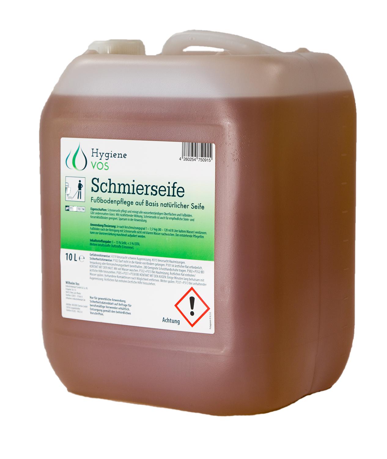HV002YtvcyOtg6QvsV Hygiene Vos - Flüssige Schmierseife 10 Liter